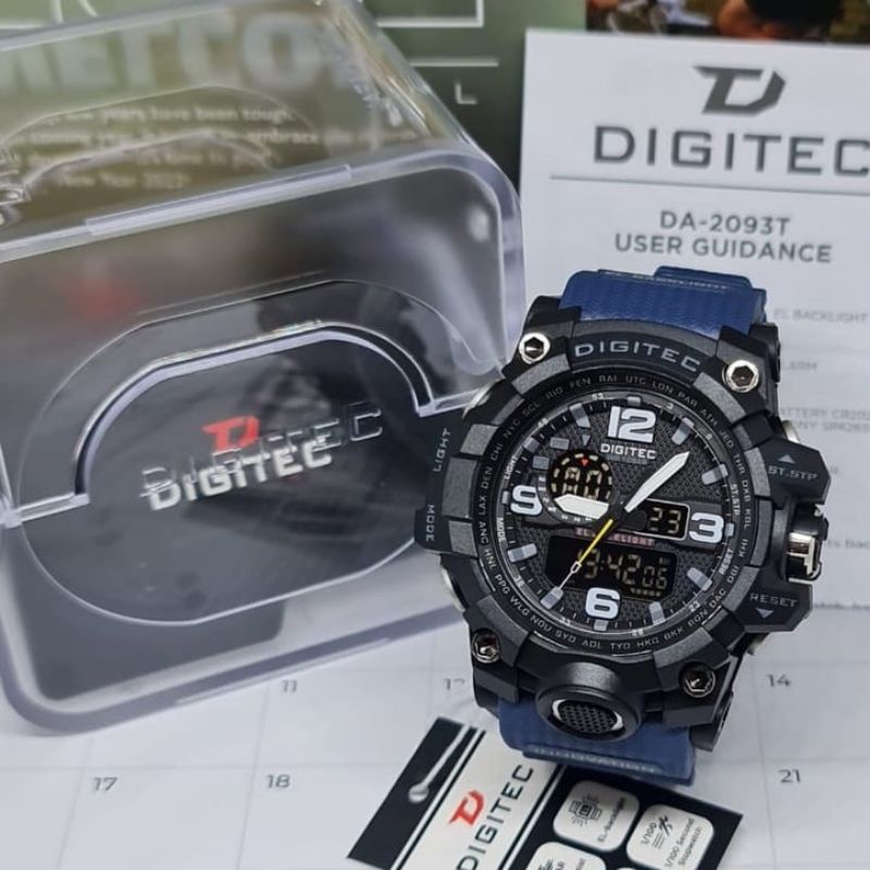 HOT SALE 0DIGITEC DA 2093 / DA-2093 / DA2093 DG Watch Jam Tangan ORIGINAL