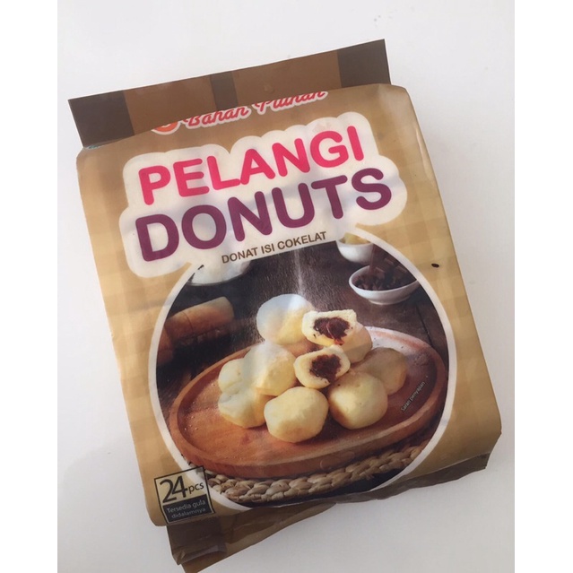 

Pelangi donuts mini isi 24pcs,480gram