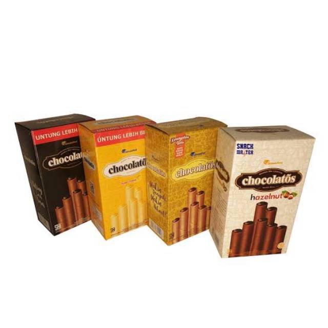 

CHOCOLATOS WAFER ROLL 1000 ISI 20PCS @16GRAM