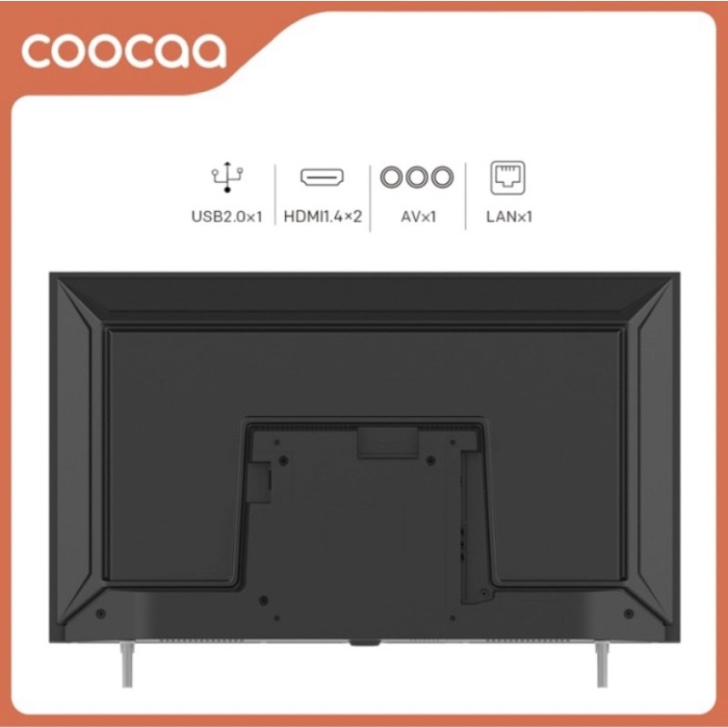 FREE BREKET!!! LED COOCAA 40S3U SMART TV DIGITAL Bezel Less Dolby Digital - NEW!!!