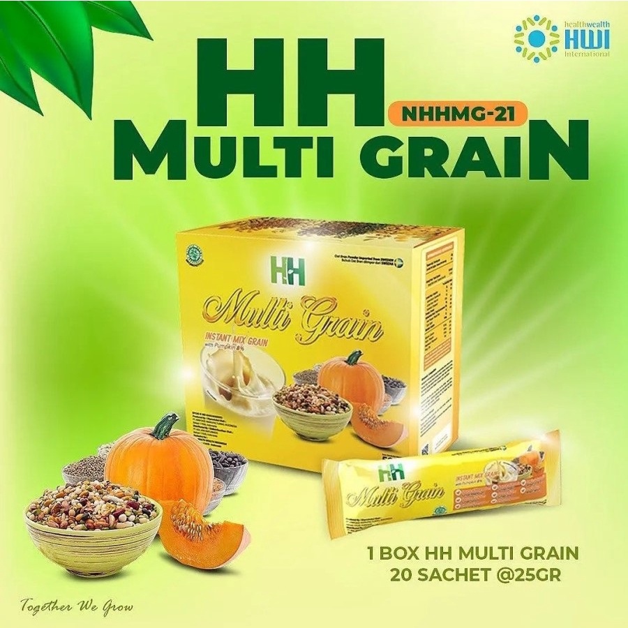 

HH Multi Grain Minuman Nutrisi Cereal Instan Mix Grain Untuk Kesehatan