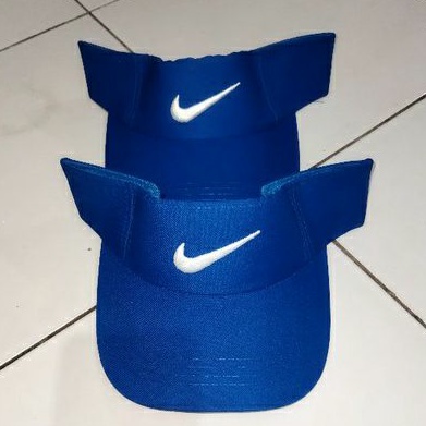 Topi Golf Nike Bjru Tua,olahraga, senan, Jogging, Lari,Fashion Wanita, Busana Wanita, Biru Tua