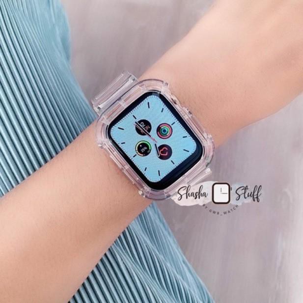 SPESIAL ORDER STRAP TRANSPARAN SPORT STYLE IWATCH & IWO WATCH