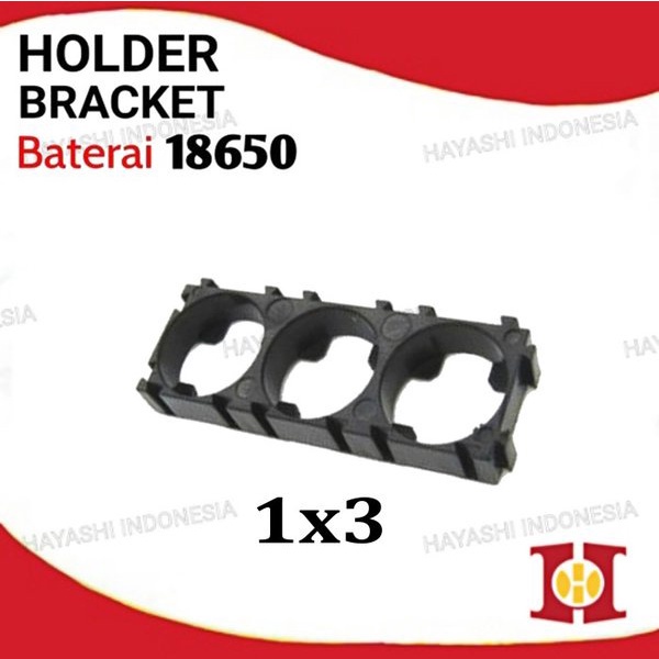 Holder Bracket Battery Braket Sambungan Baterai 18650 1 2 3 4 5 Slots