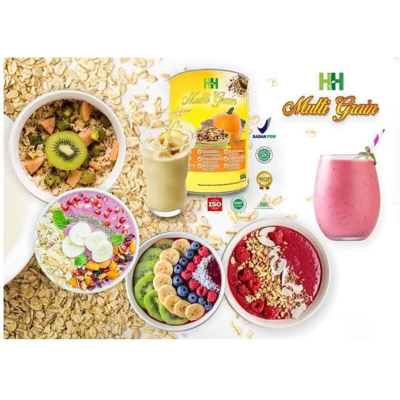 SUSU HH MULTIGRAIN ORIGINAL(SOLUSI DIET SEHAT)