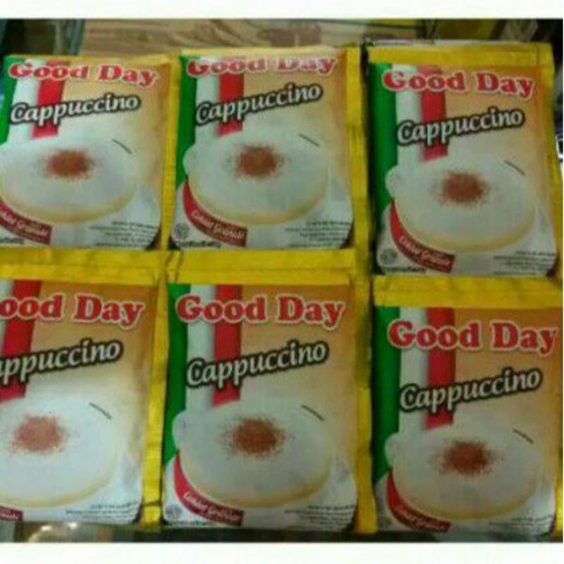 

goodday cappucino harga grosir 10 sachet