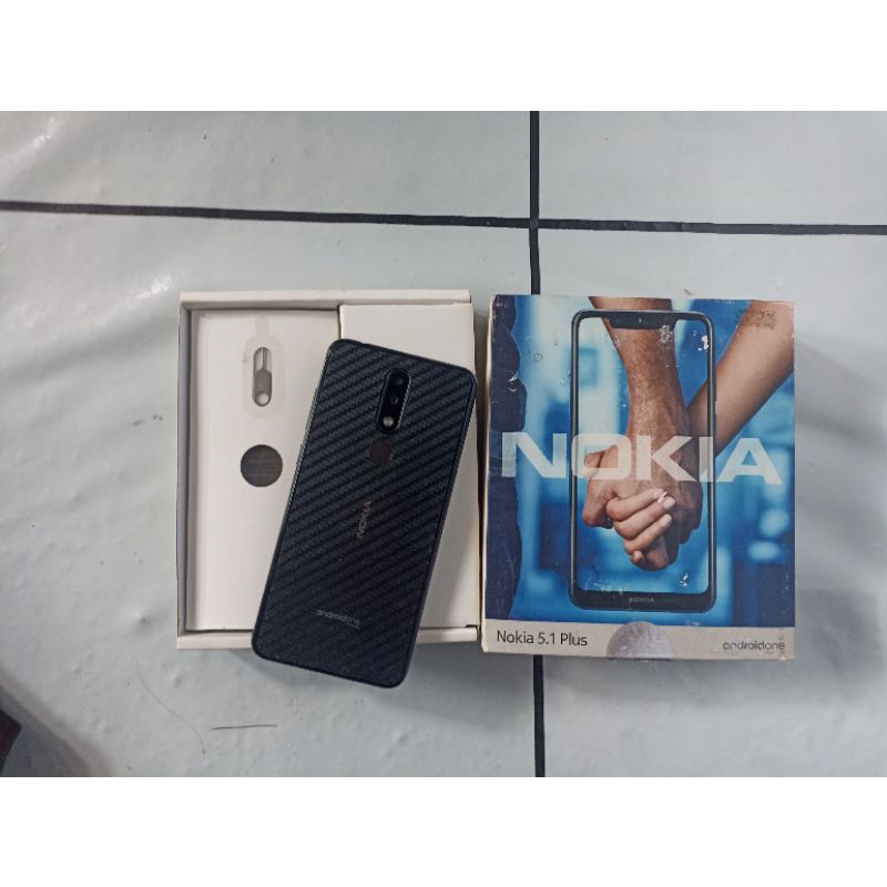 NOKIA 5.1 PLUS SECOND MURAH | Ram/Rom 3/32