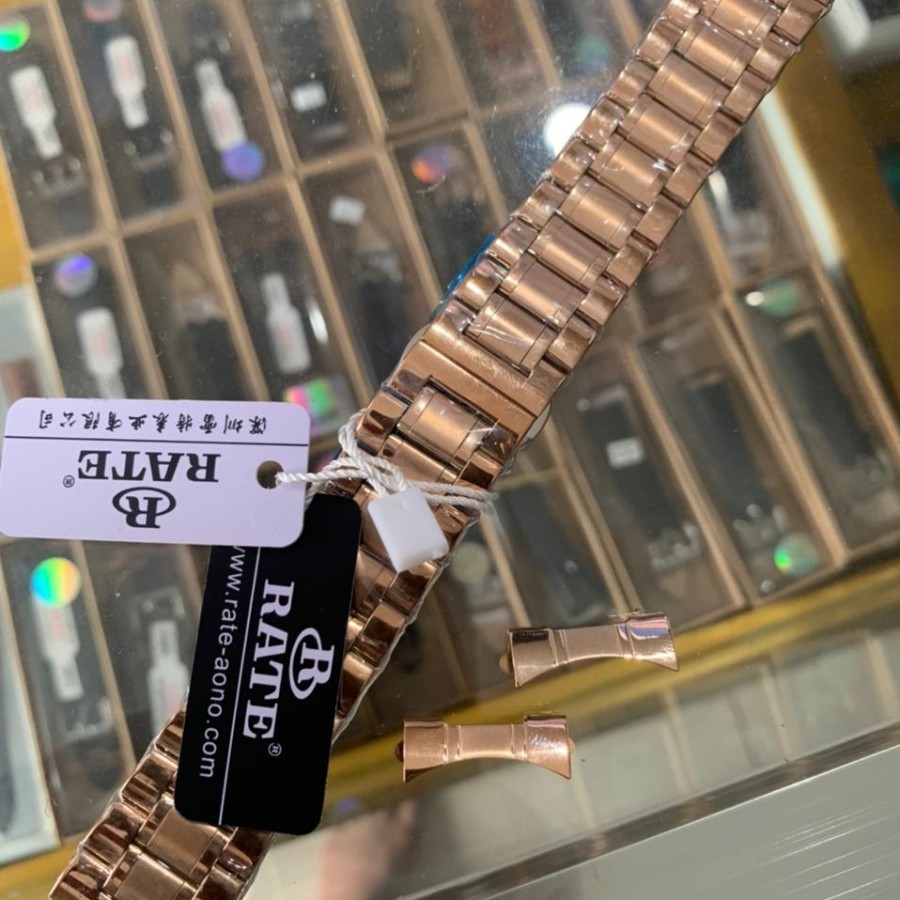 Tali Jam Tangan rante rantai Original Stenlis bisa untuk semua merek jam Strap Jam Tangan multifungi