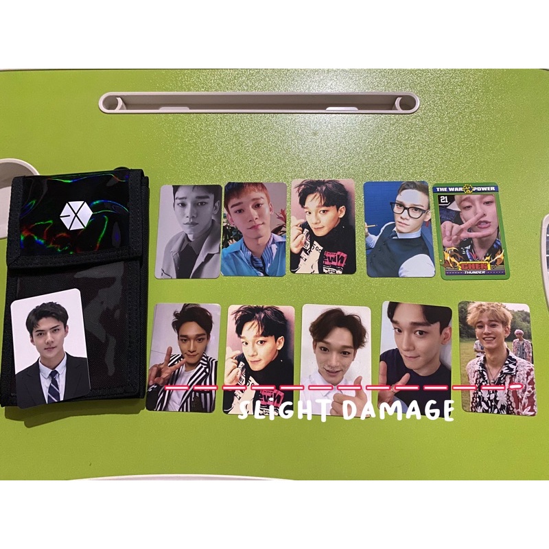 SET PHOTOCARD PC TICKET HOLDER TIHOL ELYXION SEHUN CHEN OFFICIAL