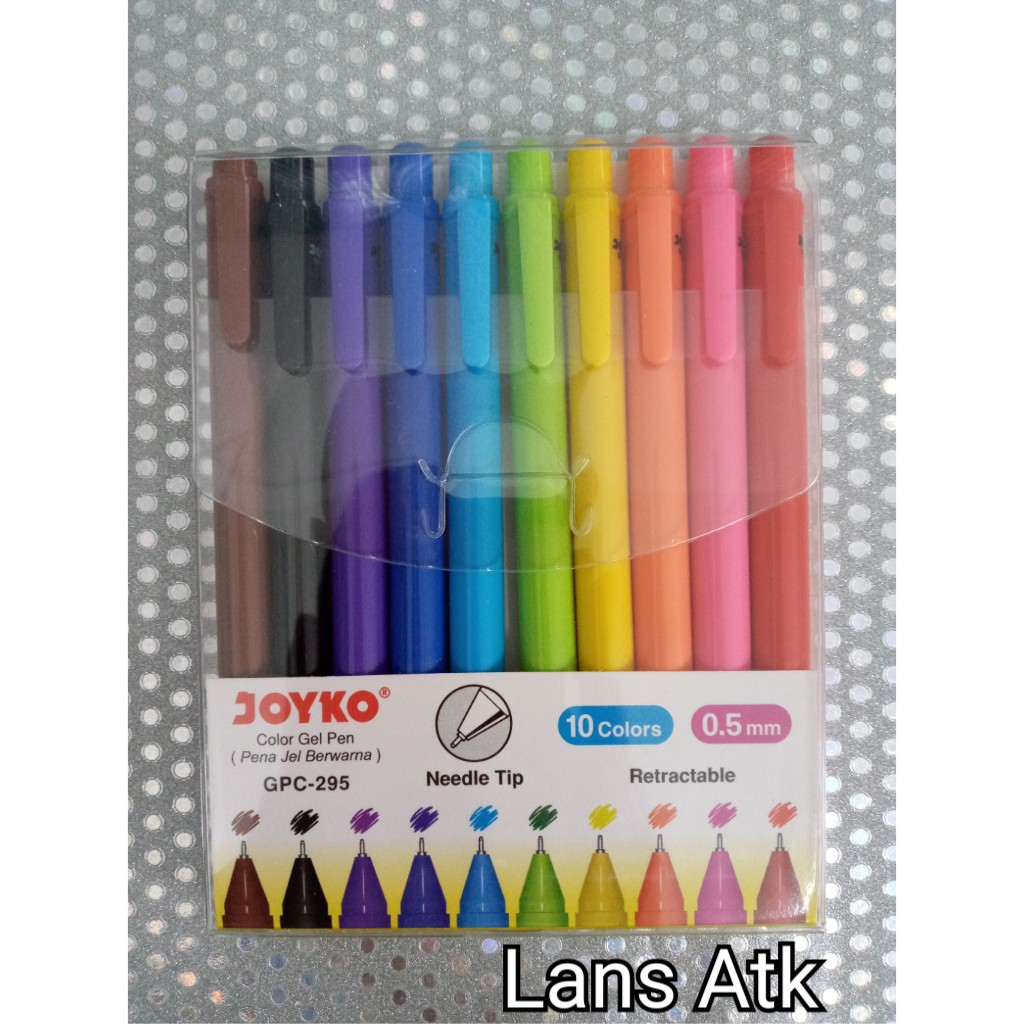 

Joyko Gel Pen GCP-295 / Pena Pulpen Gel Berwarna