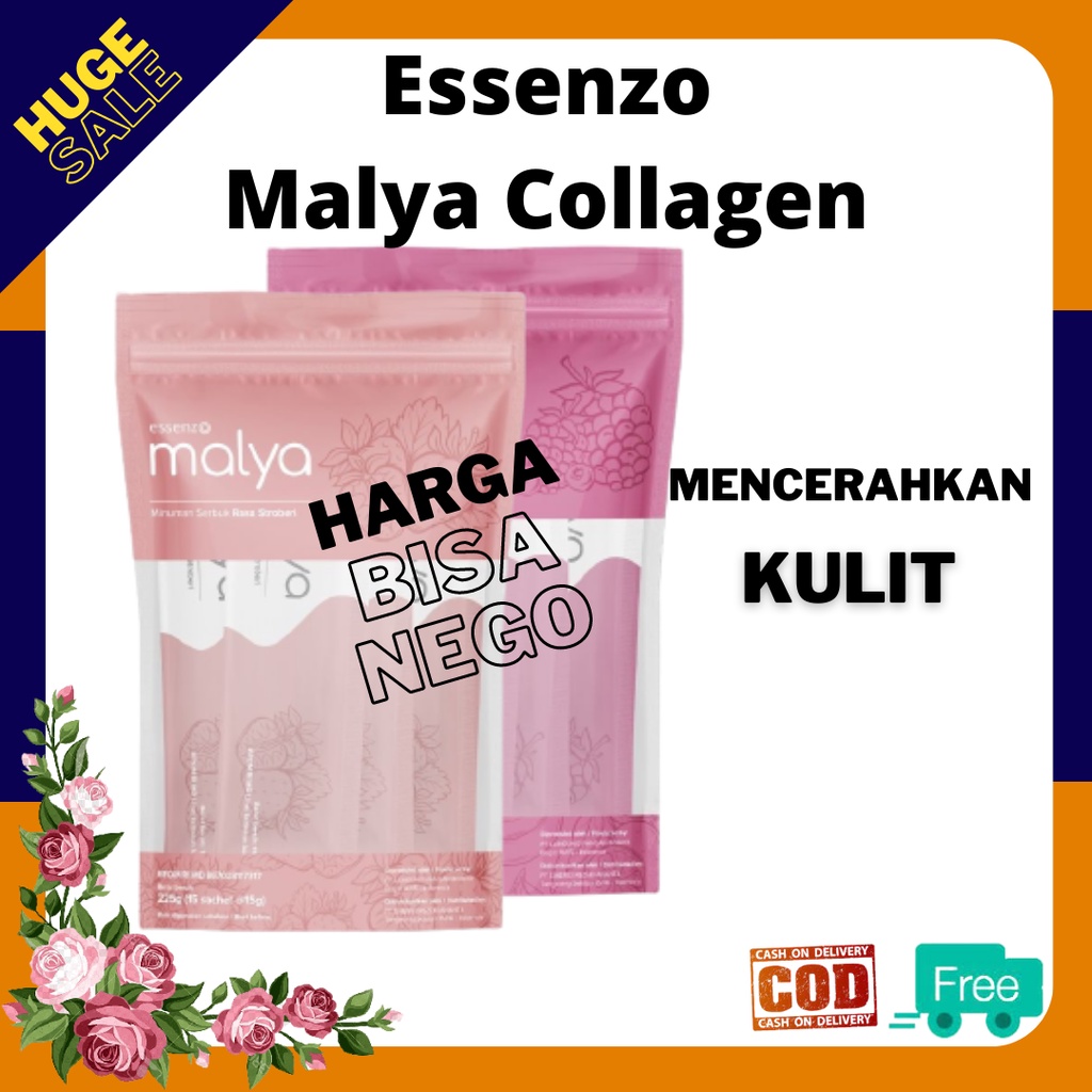 Essenzo  Malya Collagen Drink Pencerah Kulit dan Pengurang Kerutan Kulit