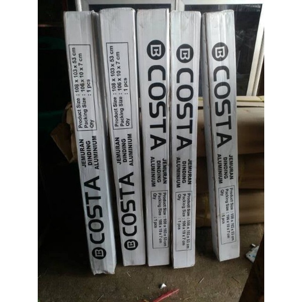 jemuran dinding aluminium bina karya