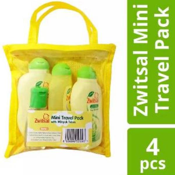 ✓PROMO✓ Zwitsal Baby Mini Travel Pack Paket Perlengkapan Mandi Bayi Newborn Shampoo Sabun Bayi Baru