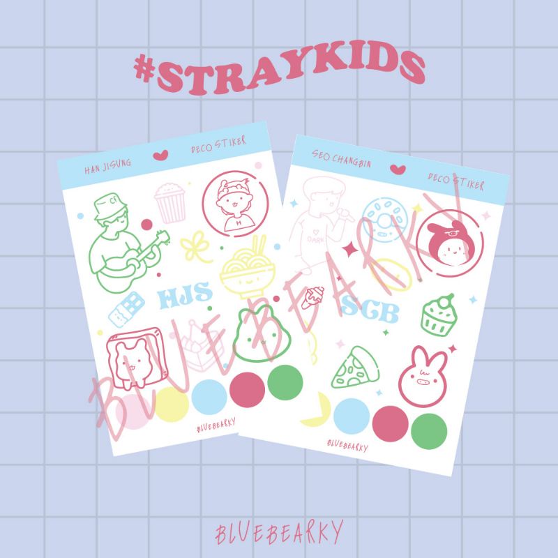 

STIKER | STIKER SKZOO MINIMALIS STRAYKIDS FUN