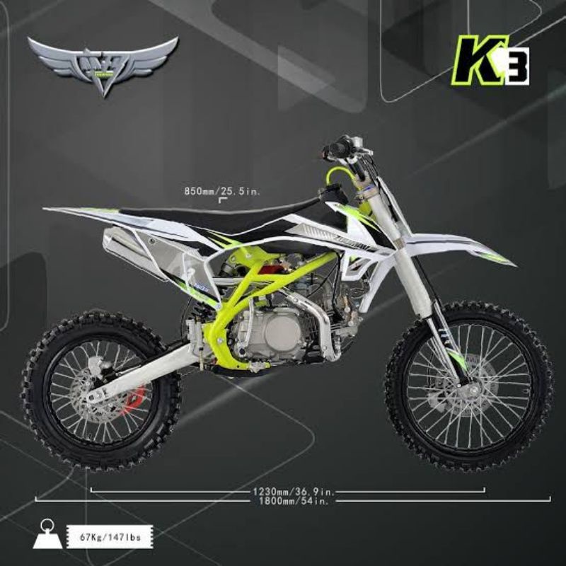 Mini trail 125cc 4tak STATER