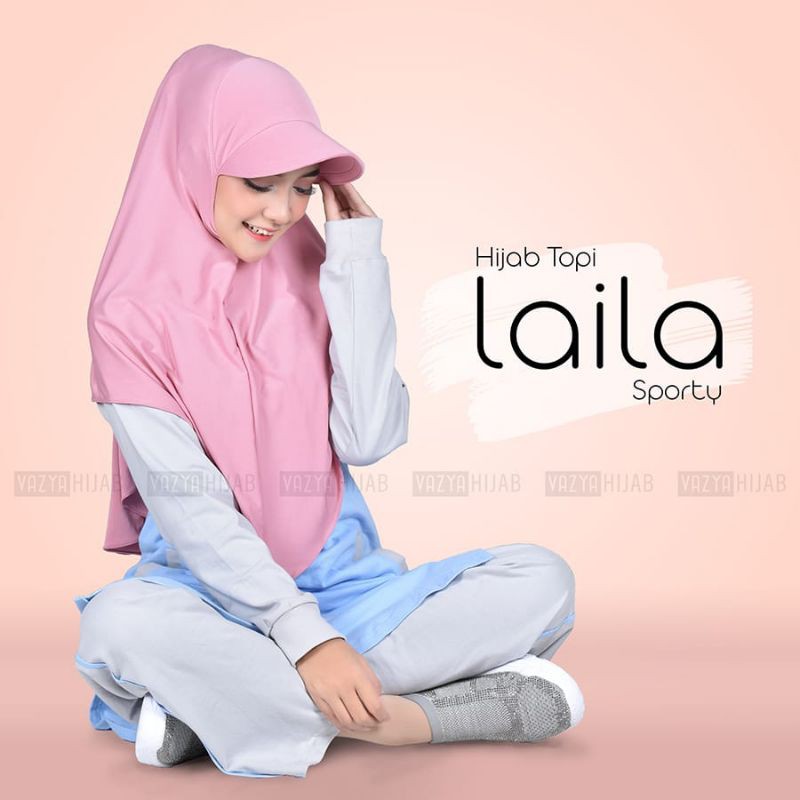 Hijab Topi Laila Sporty