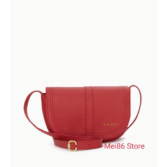 Alibi Paris Nemesia Red Tas Selempang Wanita