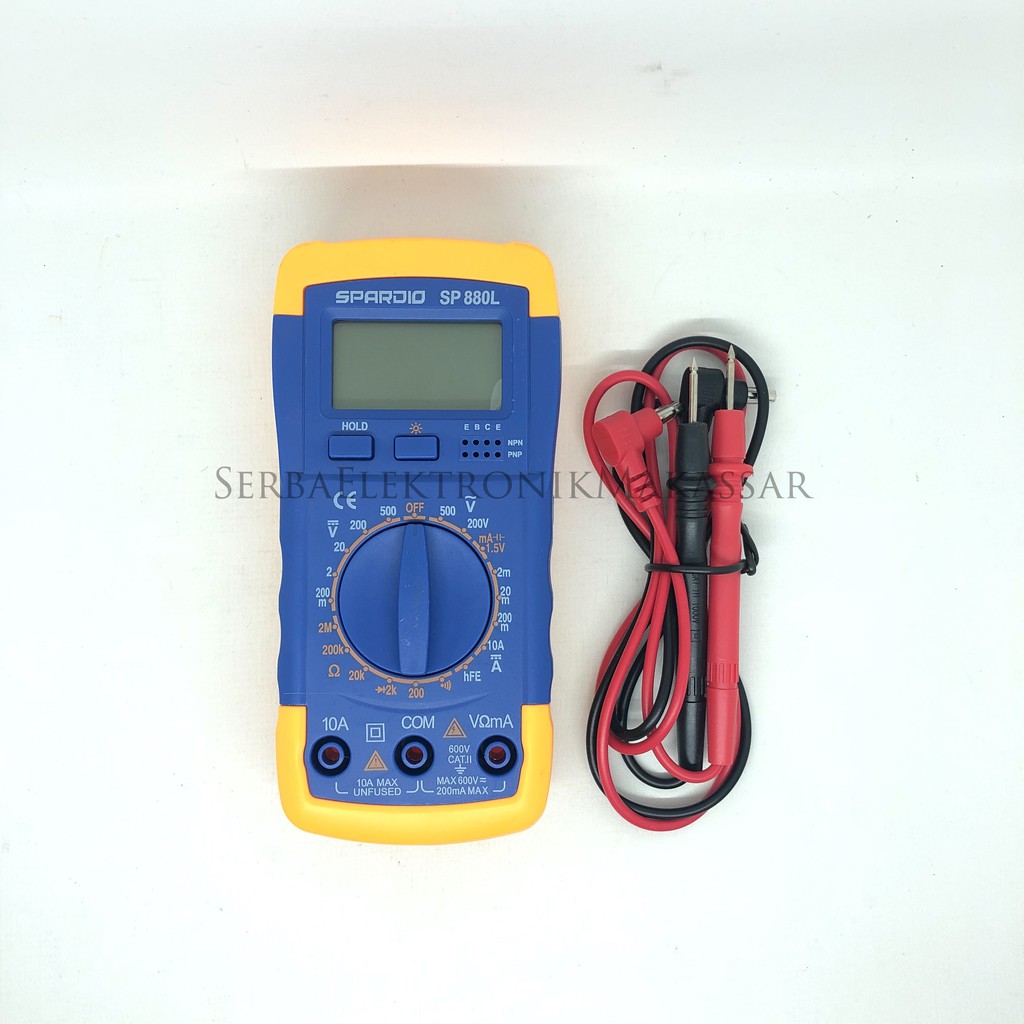 Multi Tester Avometer Multimeter Digital Spardio SP-880L