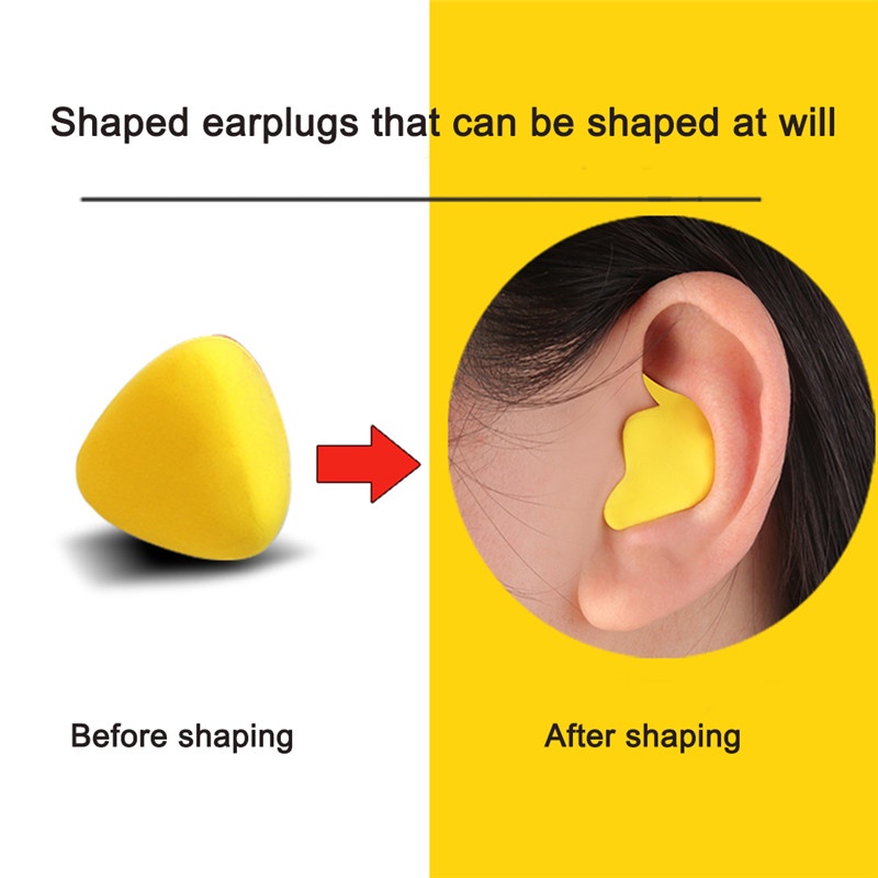 Earplugs Anti Bising Dapat Digunakan Kembali Untuk Tidur