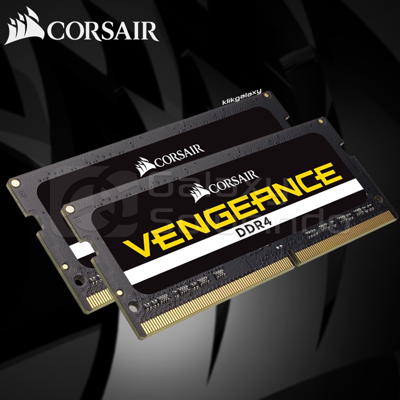 Corsair Vengeance SODIMM (2x16) 32GB DDR4 2666MHz - Dual Kit CMSX32GX4M2A2666C18