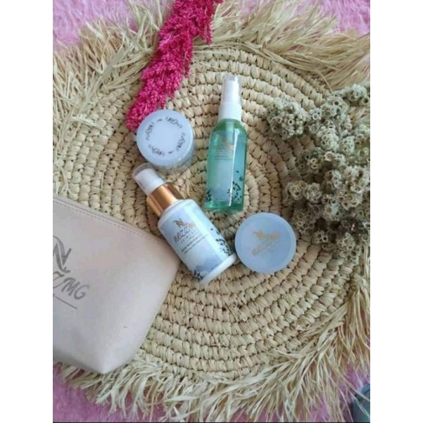 nezzmg skincare, paket platinum acne