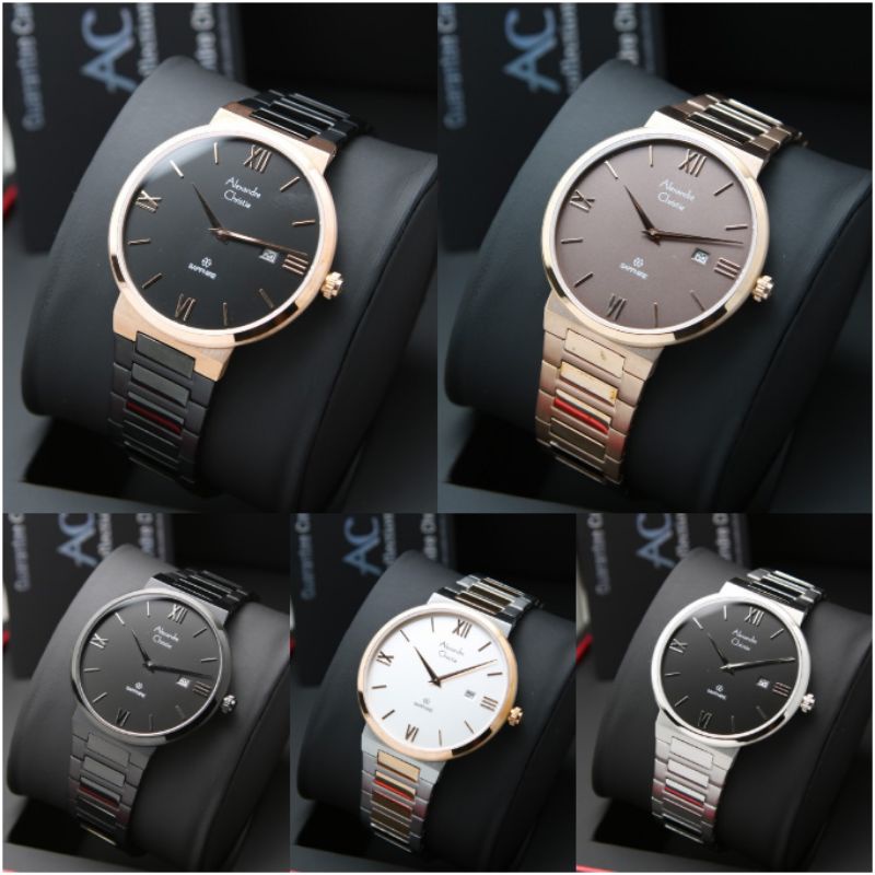 JAM TANGAN PRIA ALEXANDRE CHRISTIE 8564 AC 8564 Ac 8564 ORIGINAL [ GARANSI RESMI 1 TAHUN ]