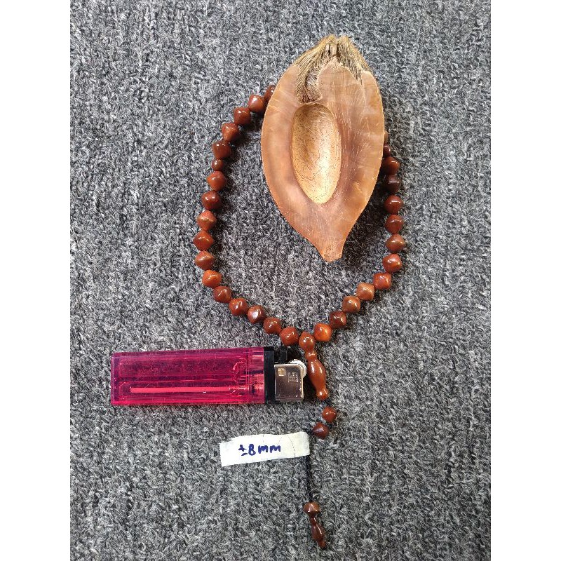 tasbih kokka wajik  ± 8 mm ( 8mm) 33 butir