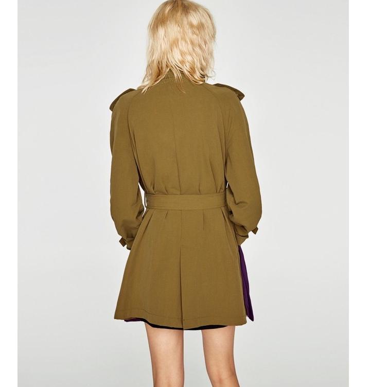 ZARA COAT LIGHTWEIGHT  ORIGINAL TRENCH COAT –AZ.532939