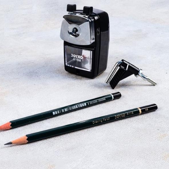 

☝ Sharpener / Rautan / Serutan pensil Putar Joyko A-5M ☛