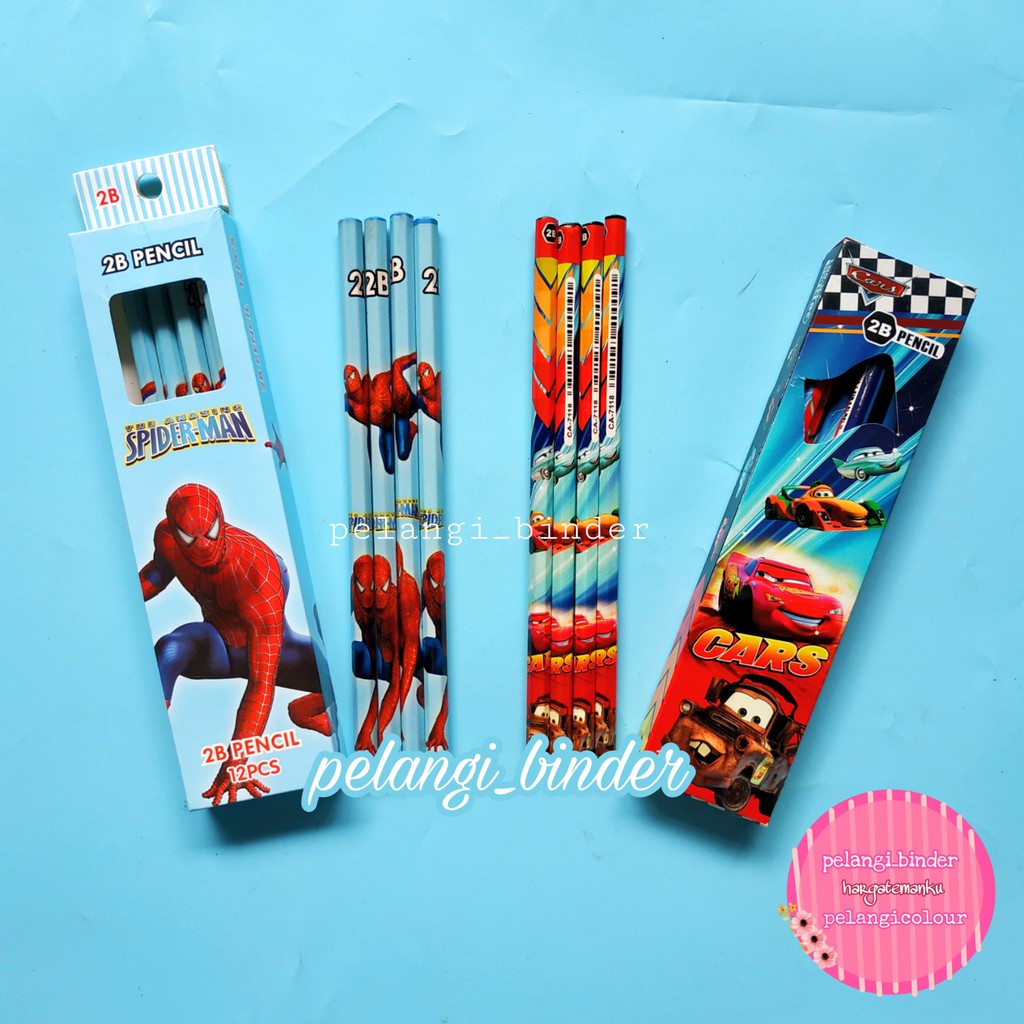 

[1pcs] Pensil 2B mobil cars