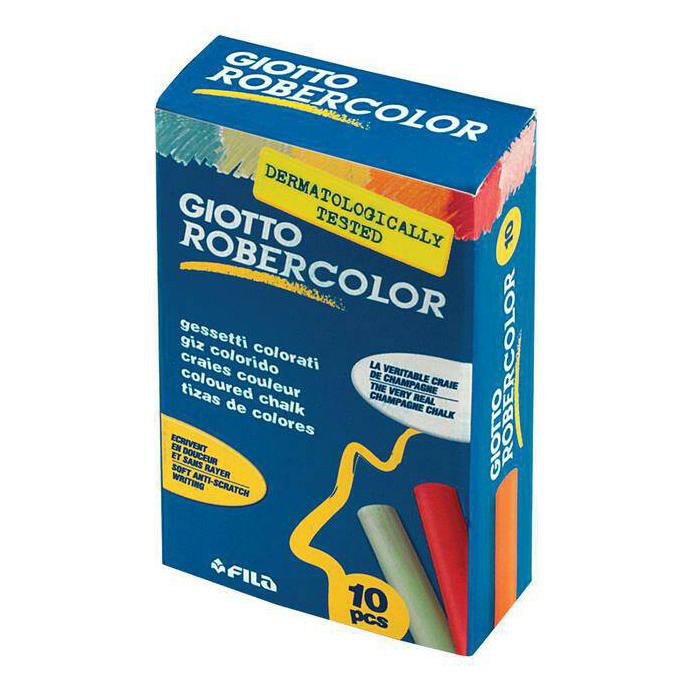 

Kapur papan tulis warna GIOTTO bebas debu