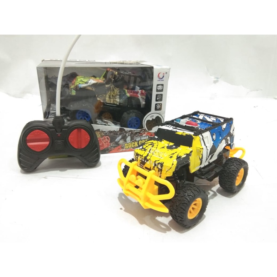 BISA COD - RC Rock Crawler Mobil Remote Kontrol Jeep Off Road Mini