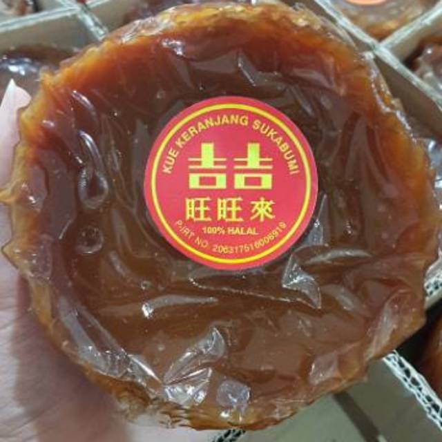 Kue Keranjang Asli Sukabumi 500 gr Thiam Pan Dodol Cina Khas Imlek