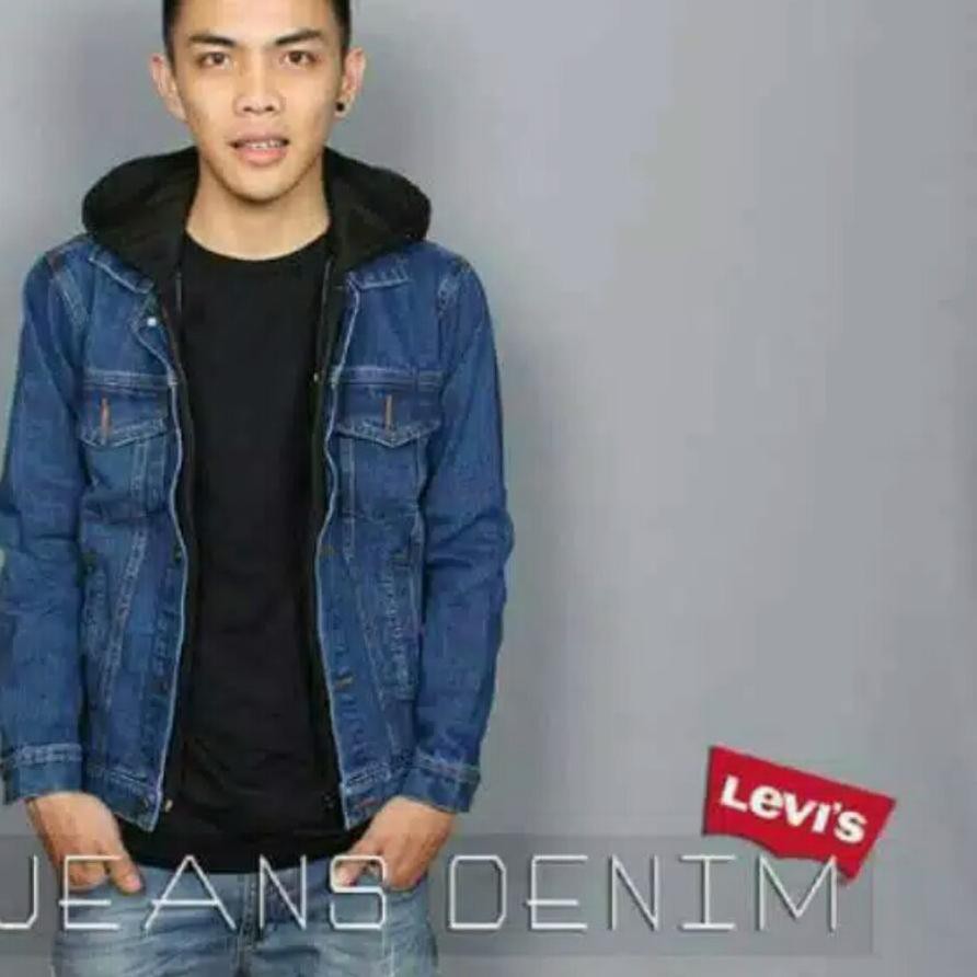 jaket hoodie levis