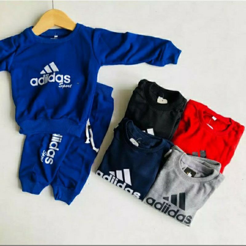 SETELAN ANAK TRAINING ADIDAS BAJU ANAK USIA 1 - 8 TAHUN STELAN ANAK