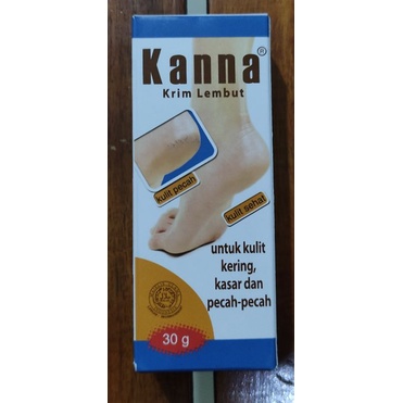 Kanna Cream 30 Gram/untuk kulit kering/kasar/pecah pecah