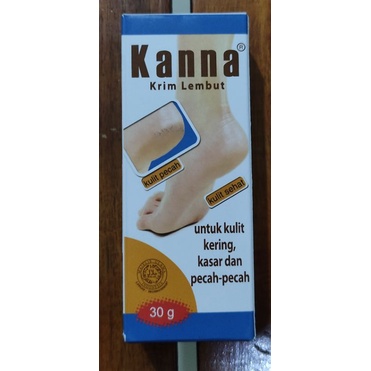 Kanna Cream 30 Gram/untuk kulit kering/kasar/pecah pecah