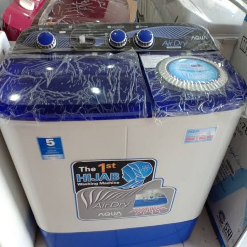 Mesin cuci Aqua 2 Tabung 7kg 750xt/780xt/760xt