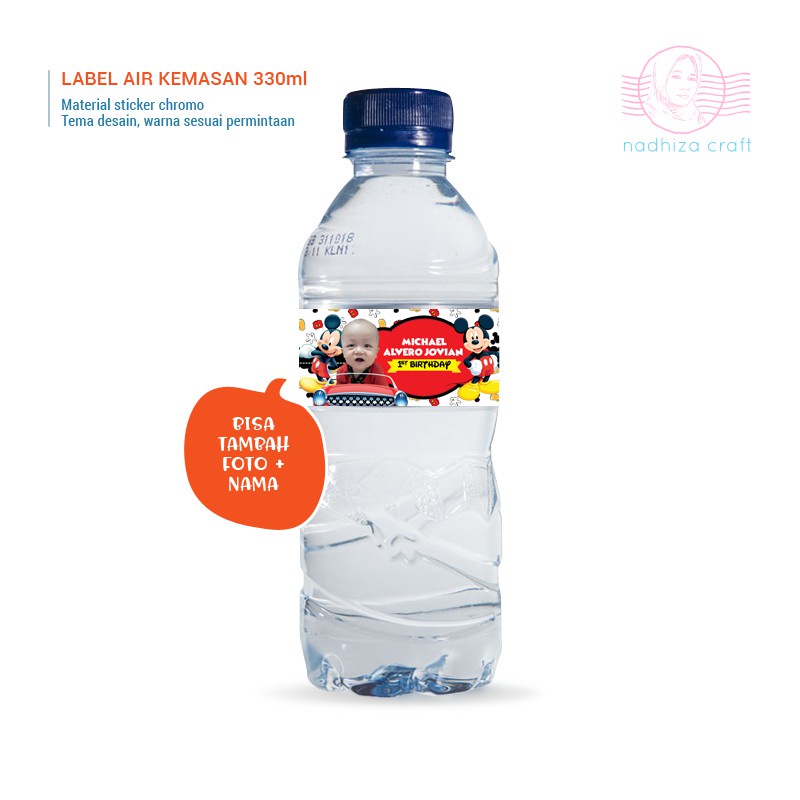 

Paket Label Air Mineral 330 ml Custom