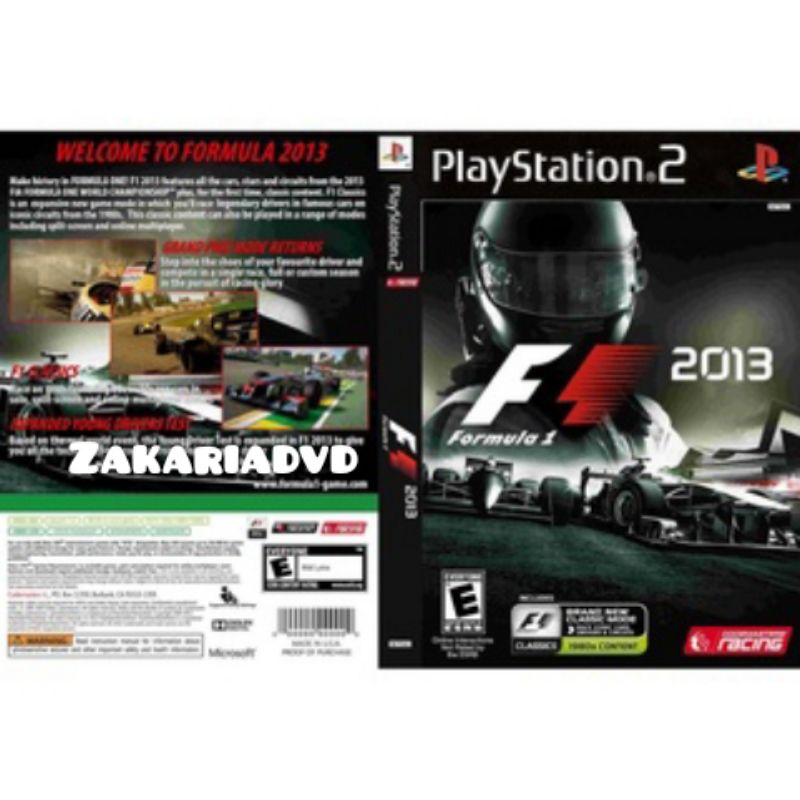 Kaset Ps 2 F1 2013