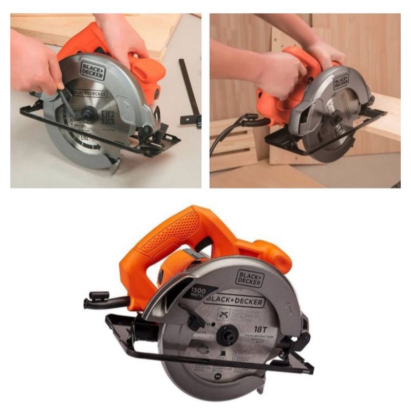 Jual Mesin Circular Saw CS1004-B1 Black Decker Mesin Gergaji 7" - 184mm ...