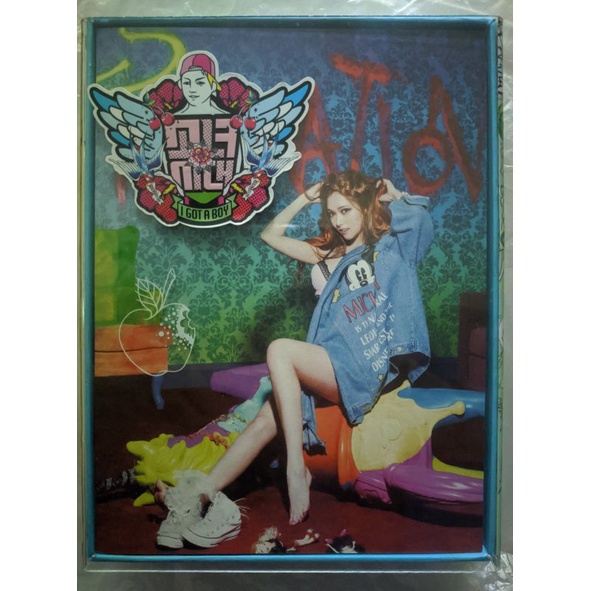 ALBUM SNSD I GOT A BOY JESSICA Ver. (BOOKED)