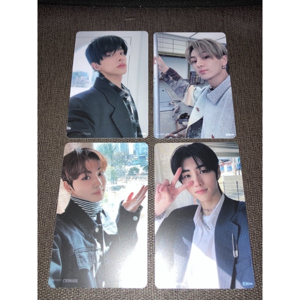 PHOTOCARD LD ENHYPEN JAY SUNGHOON JAKE JUNGWON PC LUCKYDRAW OFFICIAL M2U PWS SELCA TIANG PENITI