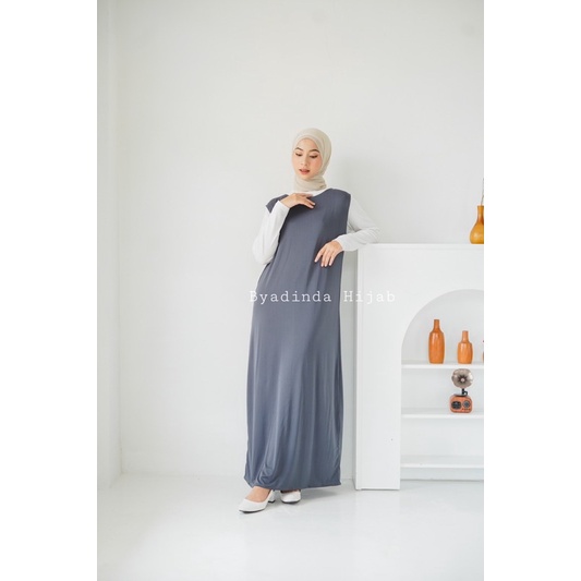 Inner Buntung Dress Manset Gamis Singlet Kutung Dalaman Baju hijab jersey premium