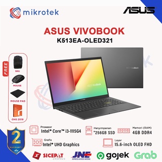 Jual ASUS VIVOBOOK K513EA/OLED321 i3-1115G4 4GB 256GB SSD Intel UHD