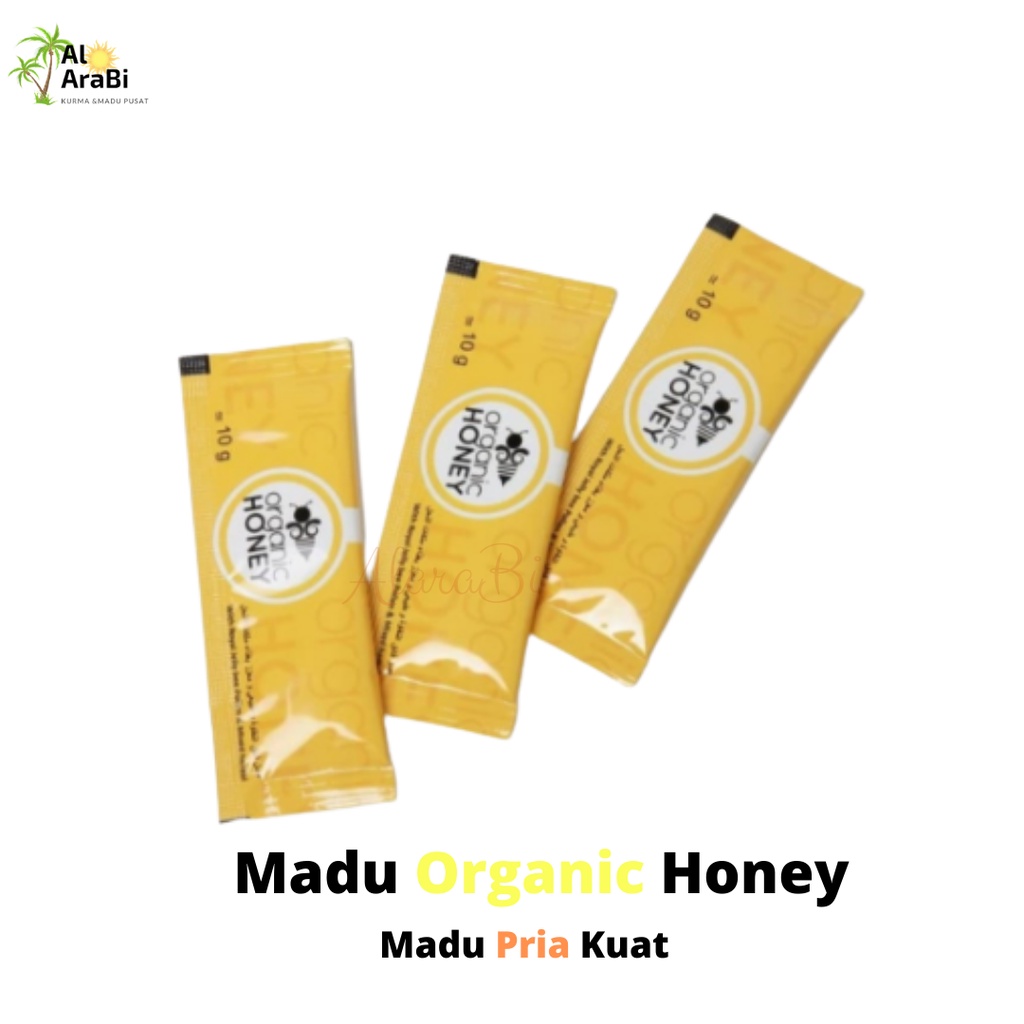 Madu organic Honey  | Madu Pria 1 sachet  | Madu khusus dewasa