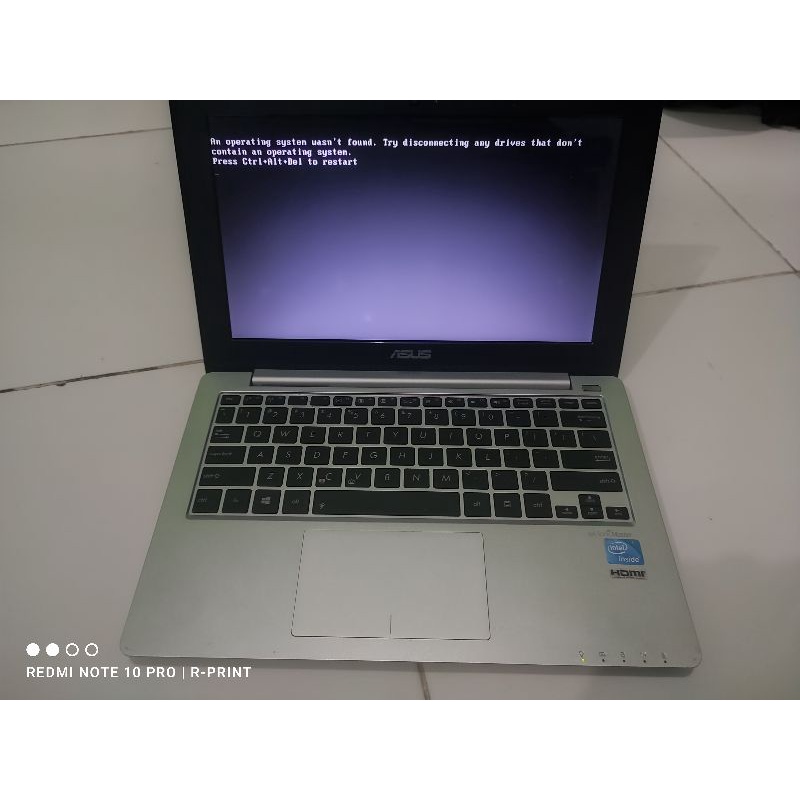 Notebook Asus X201E Minus