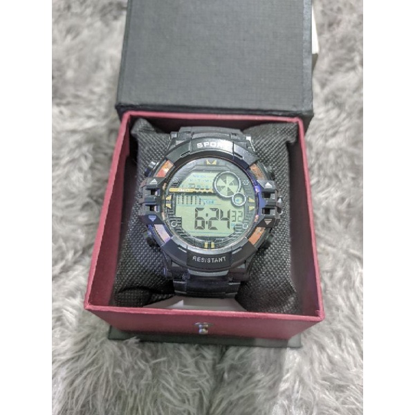 jam tangan diameter besar pria wanita model sport anti air premium