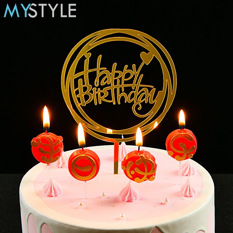 CAKE TOPPER ACRYLIC HAPPY BIRTHDAY BRIDE TO BE HIASAN KUE CAKE TOPPER ACRYLIC MURAH BAGUS