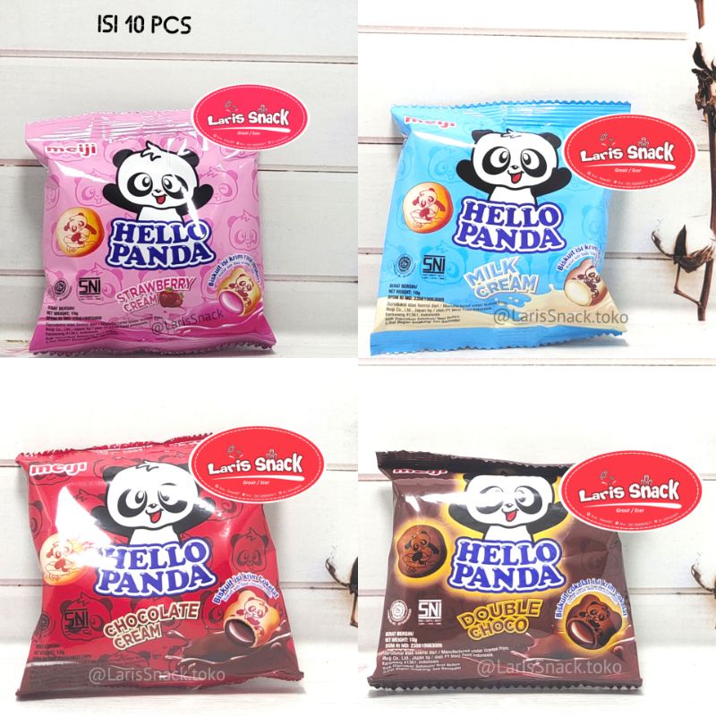 

Hello Panda Meiji Renceng 10gr (1 Packs isi 10)